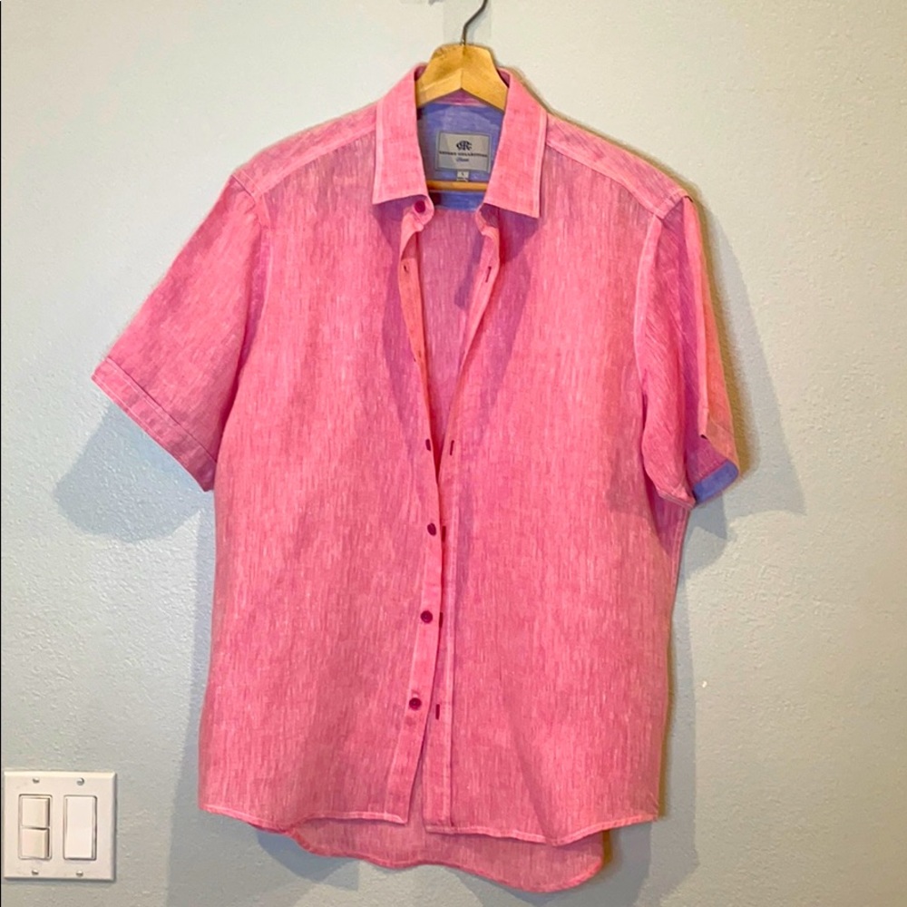 Nwot Report Collection Button Down Short Sleeve - image 2